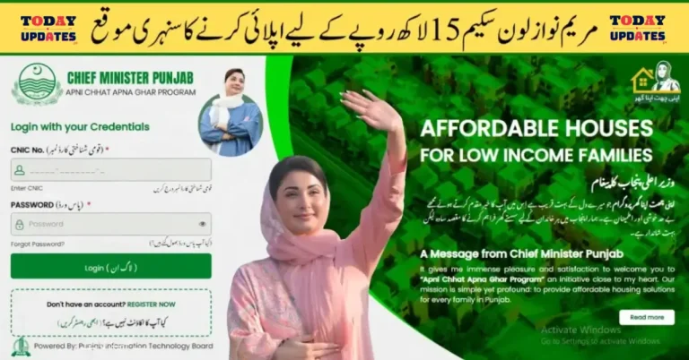 Maryam Nawaz Loan Scheme 2025 Online Apply for 15 Lakh Loan