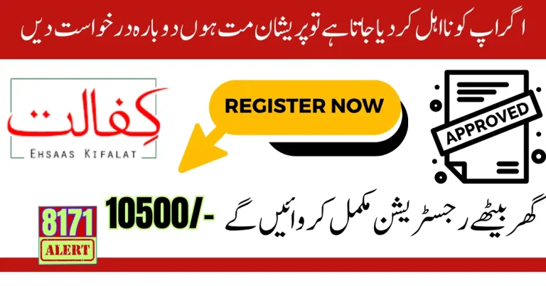 Step-by-Step Guide to Ehsaas Kafalat Registration: How to Apply Online